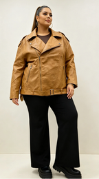 Blouson Similicuir Femme Grande Taille 2W