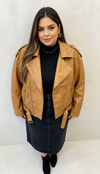 Blouson Similicuir Femme Grande Taille 2W