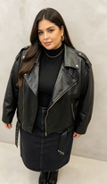Blouson Similicuir Femme Grande Taille 2W