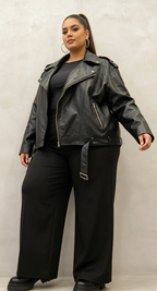 Blouson Similicuir Femme Grande Taille 2W