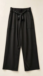 Pantalon Curvy Grande Taille Stretch à Taille Élastique avec Poches 2W