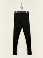 Legging taille haute noir épais BROCK pour femme en matière élastique, idéal pour l'automne et l'hiver.