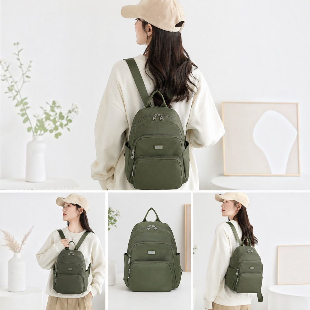 Sac à dos femme multi-poches – Léger, élégant et pratique