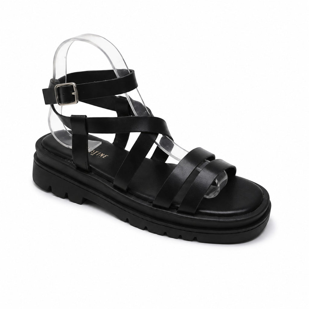 Sandales Femme à Brides Noires JOIA