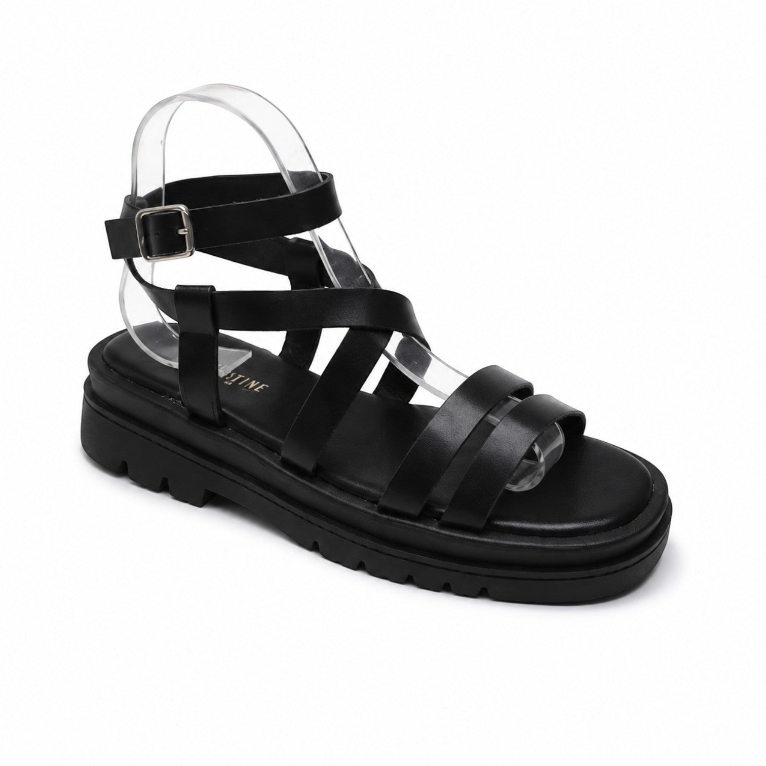 Sandales Femme à Brides Noires JOIA