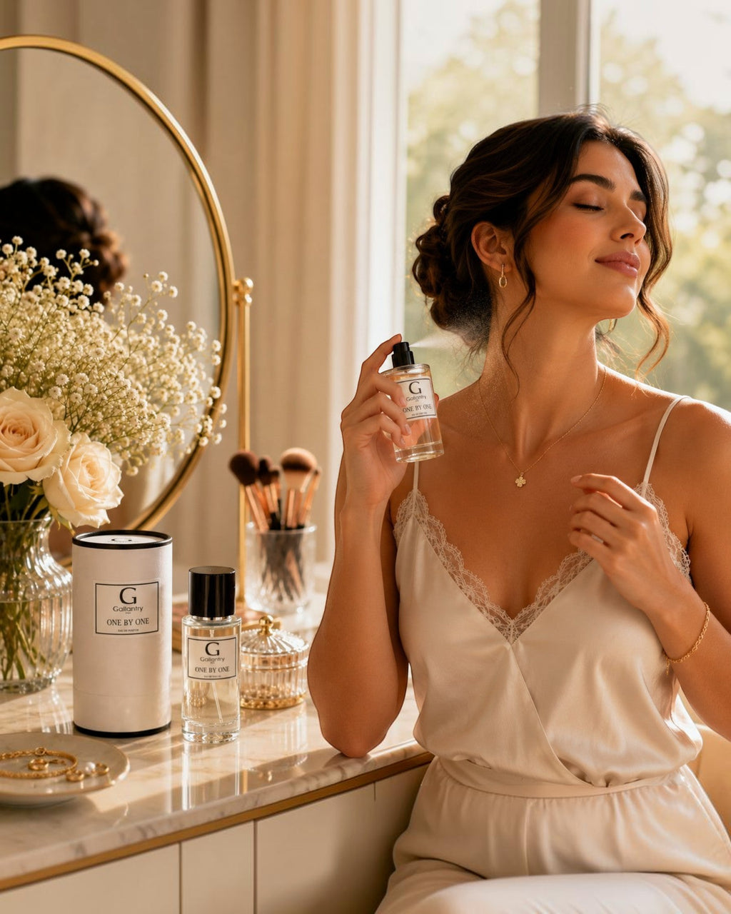 Parfum One by One GALLANTRY

"One by One" est une fragrance dynamique et élégante qui incarne la sophistication moderne, alliant fraîcheur, épices et profondeur boisée. Une création GALLANTRY.