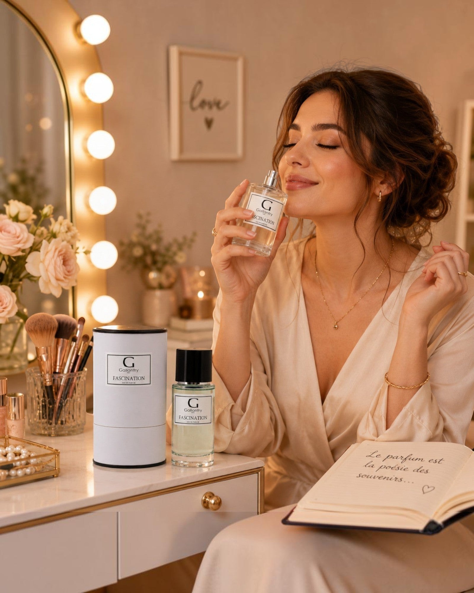 Parfum Fascination GALLANTRY

"Fascination" est une fragrance envoûtante alliant fraîcheur aromatique, épices et profondeur boisée pour une expérience olfactive raffinée et magnétique. Une création GALLANTRY