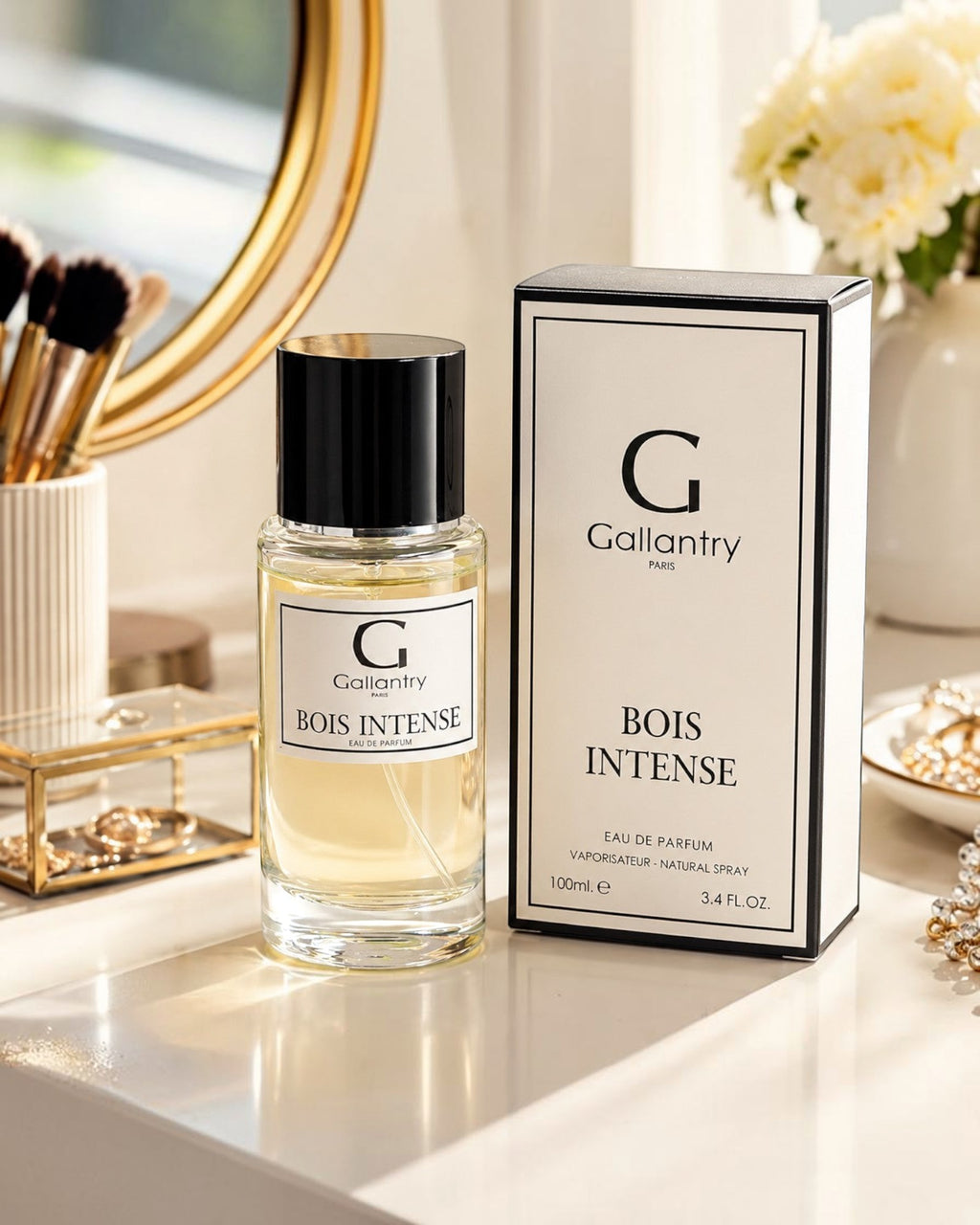 ois Intense" est une fragrance boisée eParfum Bois Intense GALLANTRY

"Bt chyprée au caractère mixte, fusionnant audacieusement des accords floraux, résineux et muscés pour une expérience olfactive intense et raffinée. Une création GALLANTRY