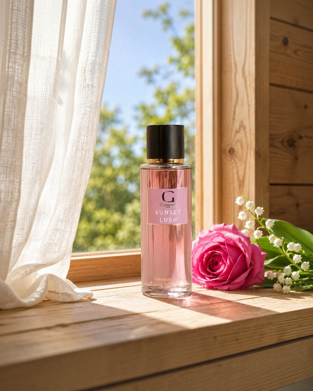 Brume Parfumée Sunset Lush GALLANTRY

"Sunset Lush" vous invite à un voyage sensoriel au cœur d'un crépuscule floral, alliant notes fruitées juteuses et floraisons délicates pour une aura douce et rafraîchissante. Une création GALLANTRY.