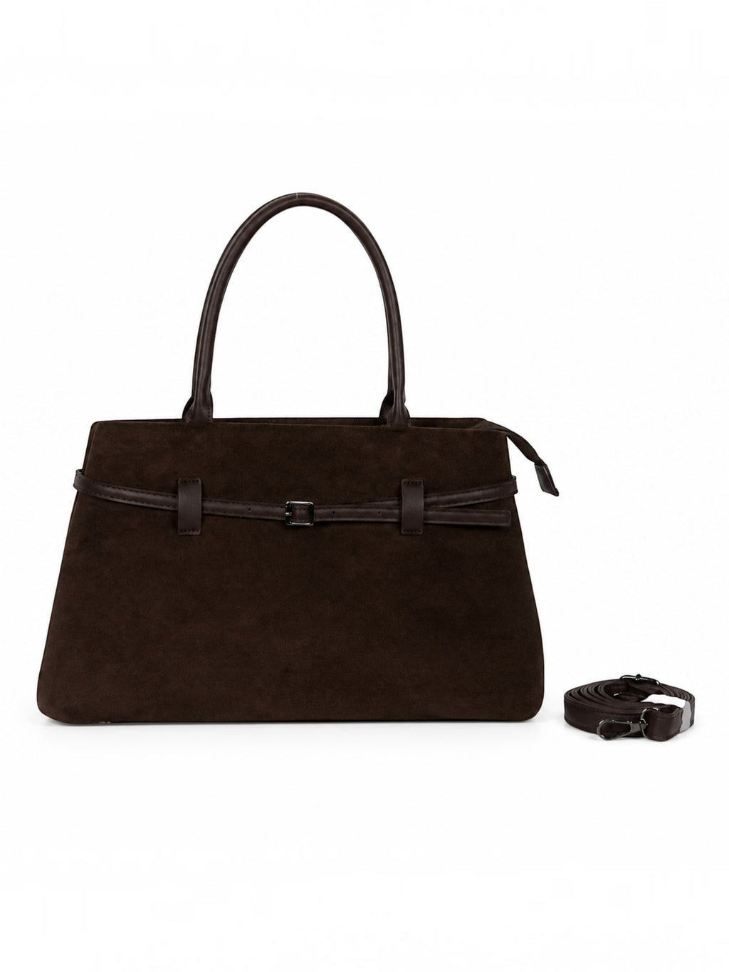 Sac à main bandoulière daim MIA LAROUGE