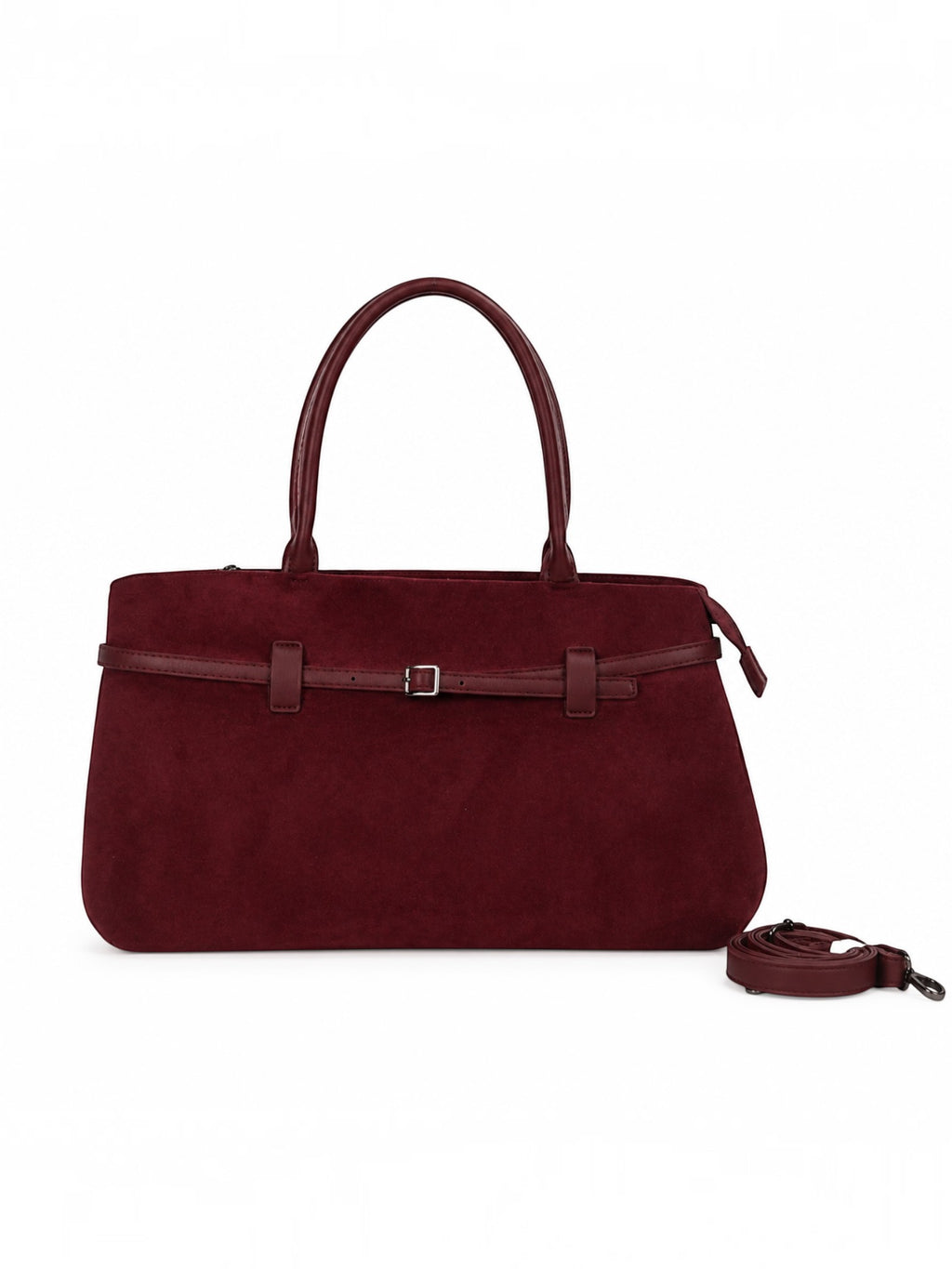 Sac à main bandoulière daim MIA LAROUGE