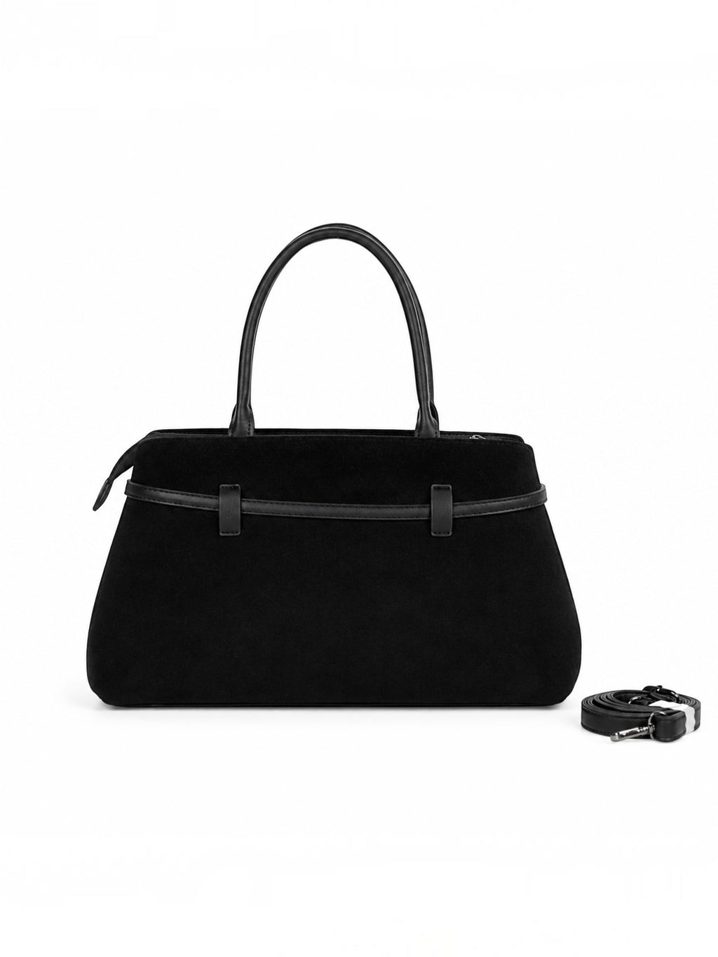 Sac à main bandoulière daim MIA LAROUGE