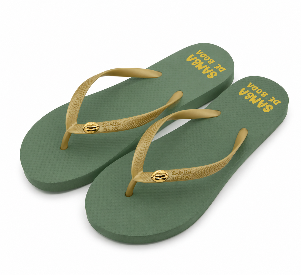 Tongs Coquillage/Tortue SAMBA DE RODA