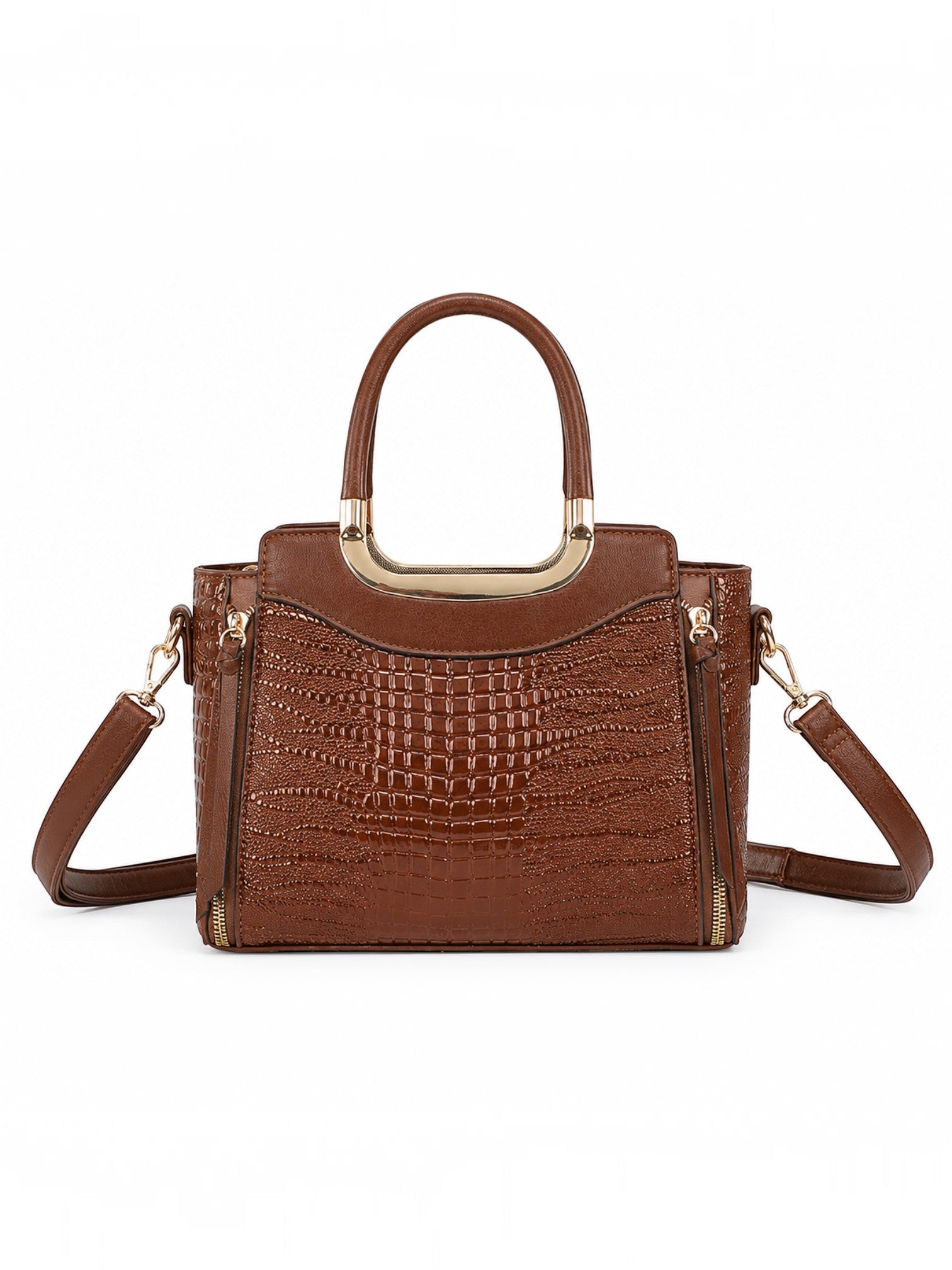 Sac à main effet crocodile GALLANTRY