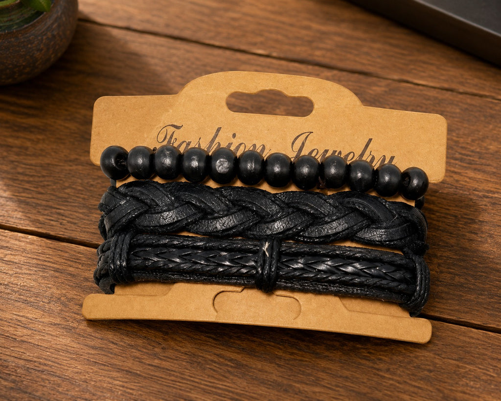 Bracelet homme matières naturelles ÉLINE L'ATELIER