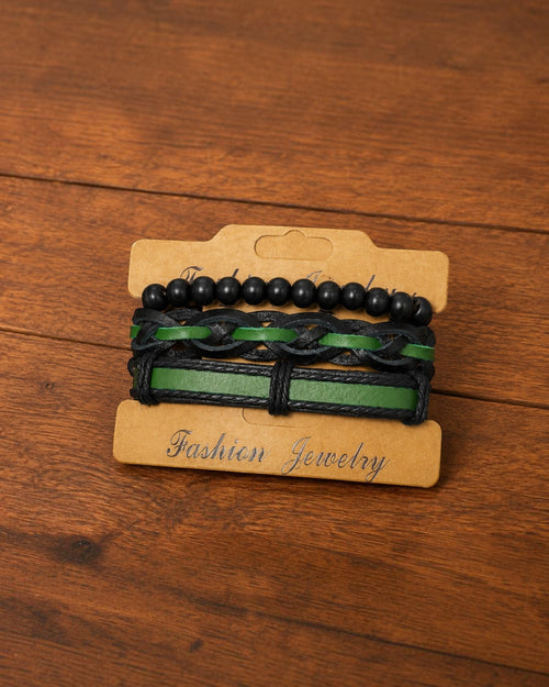 Bracelet homme matières naturelles ÉLINE L'ATELIER