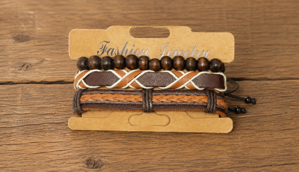 Bracelet homme matières naturelles ÉLINE L'ATELIER