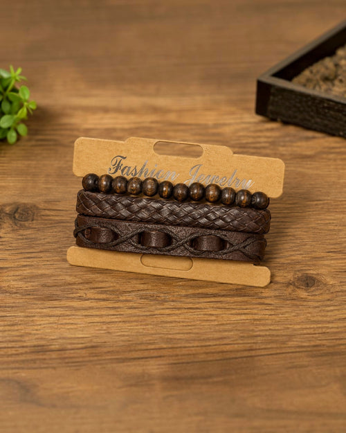 Bracelet homme matières naturelles ÉLINE L'ATELIER