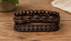 Bracelet homme matières naturelles ÉLINE L'ATELIER