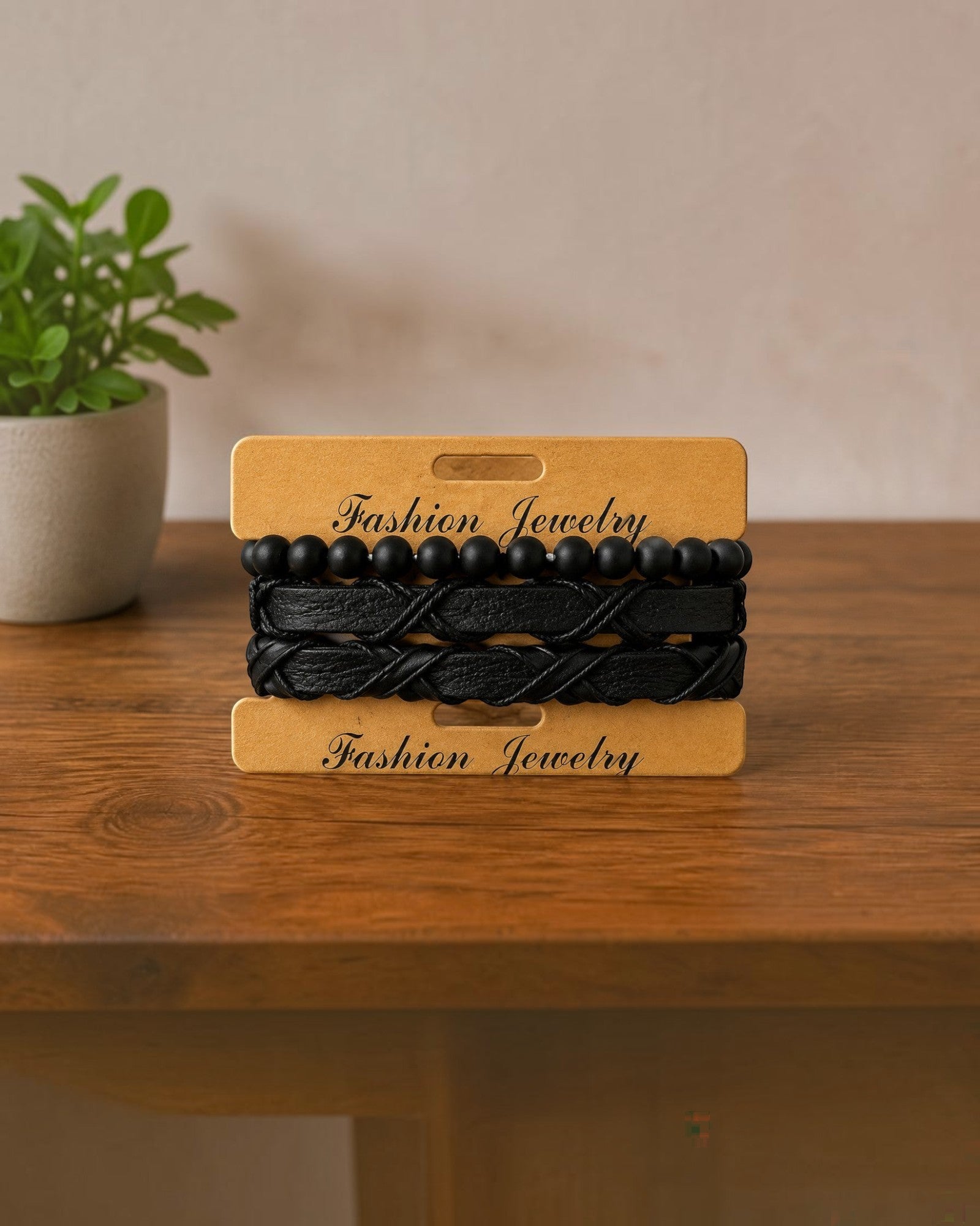 Bracelet homme matières naturelles ÉLINE L'ATELIER