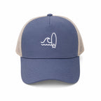 Casquette Filet Broderie Vague et Surf SAMBA DE RODA - Casquettes - SAMBA DE RODA