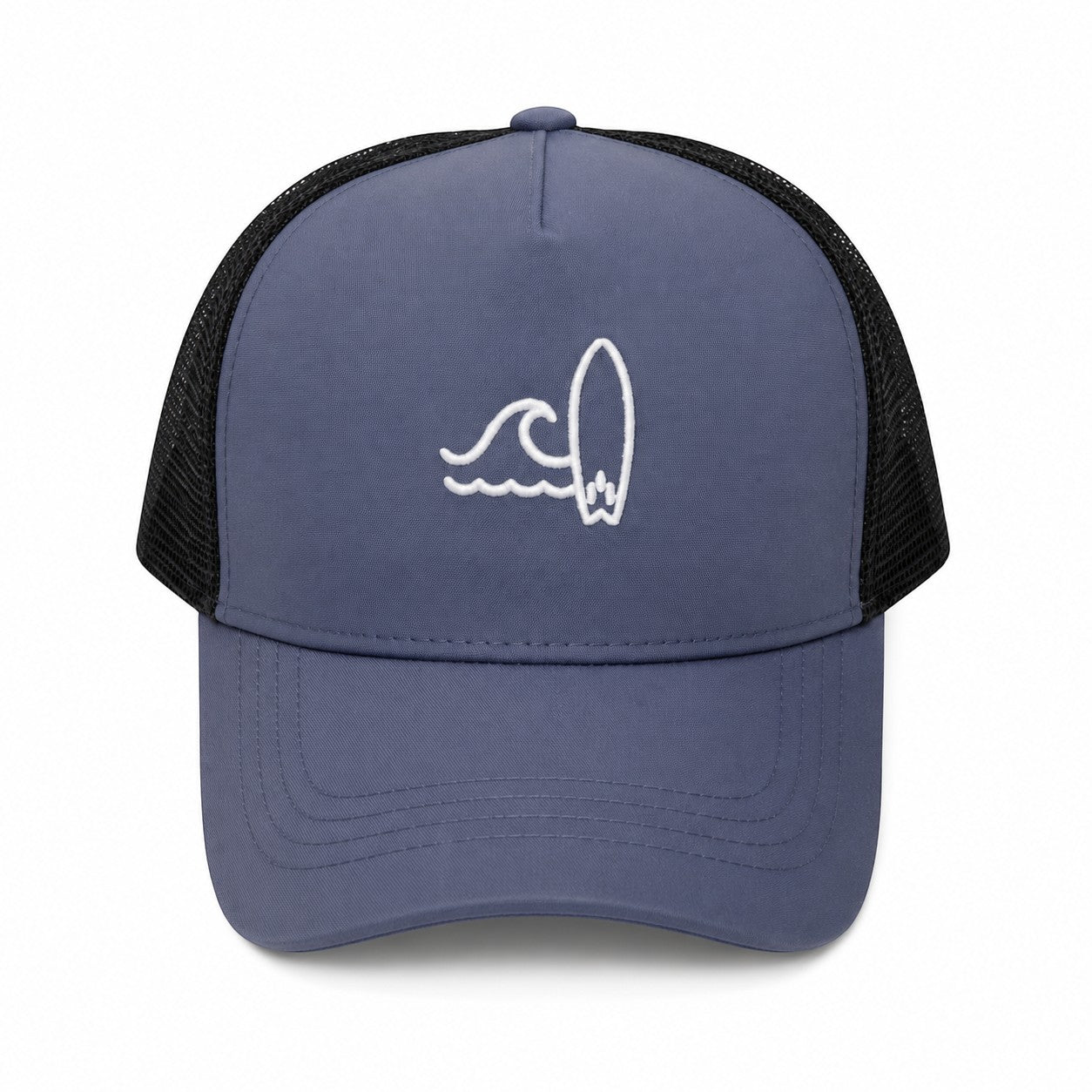 Casquette Filet Broderie Vague et Surf SAMBA DE RODA