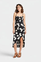 Robe corset imprimé fleuri japonais ANDY & LUCY