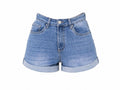 Short denim jean taille haute stretch NINA CARTER
