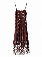 Robe Petit Pois Élastique Fine Bretelle Réglable - Robes - VERA FASHION