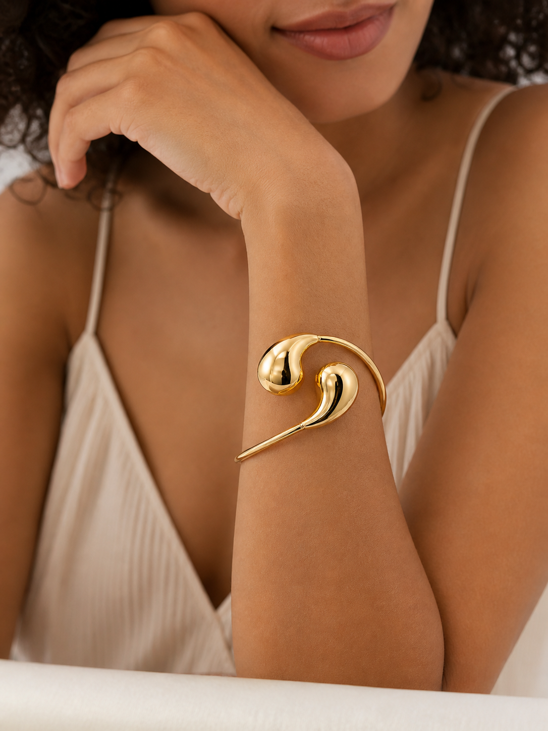 Bracelet jonc acier inoxydable BYREN | ÉLINE L'ATELIER