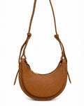 Sac bandoulière en cuir texturé demi-lune - Sacs - CHLOÉ MILLAUT