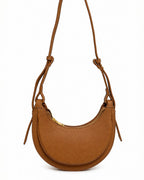 Sac bandoulière en cuir texturé demi-lune - Sacs - CHLOÉ MILLAUT