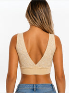 Brassière avec dentelle dans le dos BELLE COM'ELLE - Lingerie - BELLE COM'ELLE