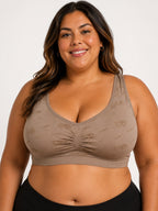 Brassière Grande Taille Motif Cœurs BELLE COM'ELLE - Lingerie - BELLE COM'ELLE