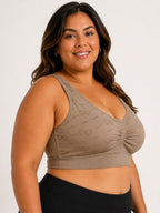 Brassière Grande Taille Motif Cœurs BELLE COM'ELLE - Lingerie - BELLE COM'ELLE