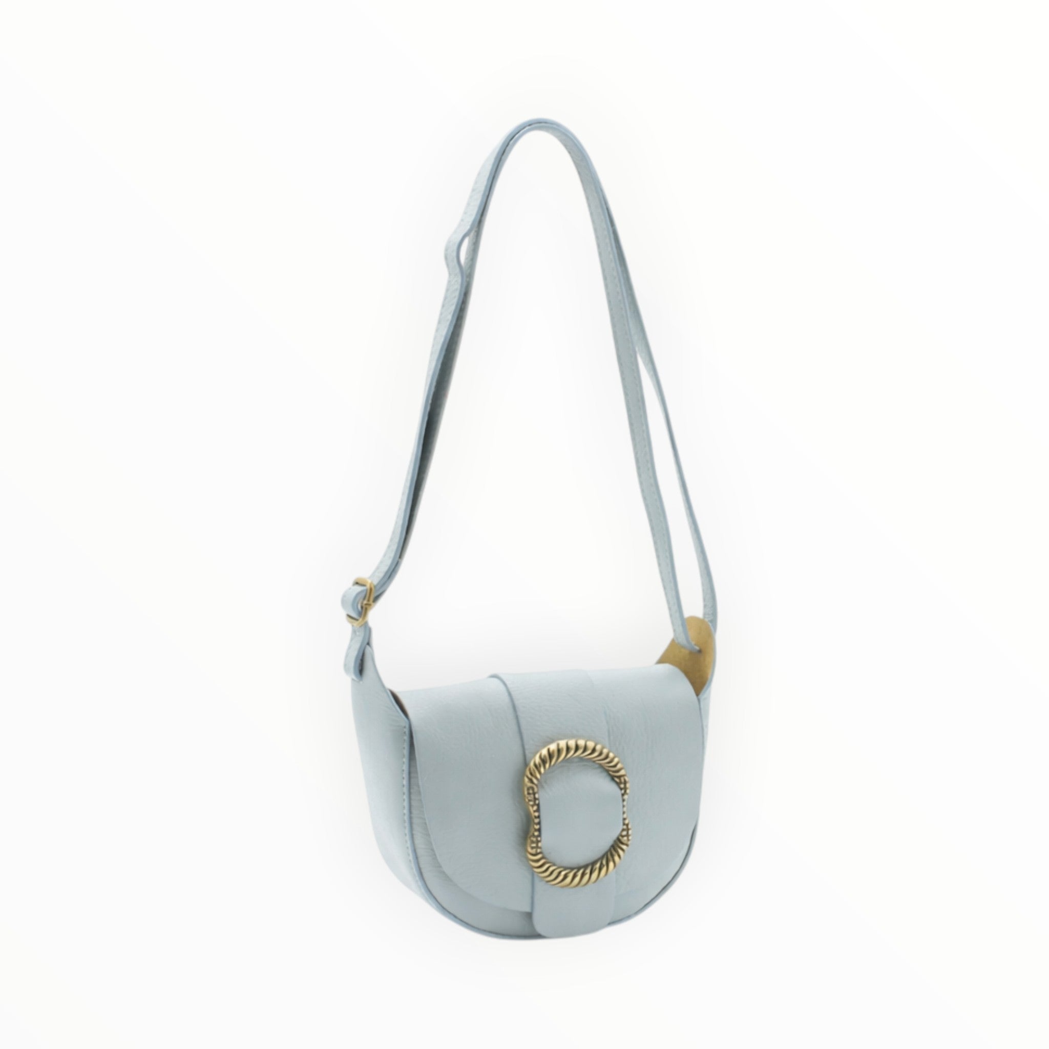 Sac bandoulière cuir vachette boucle VIMODA - Sacs - Vimoda