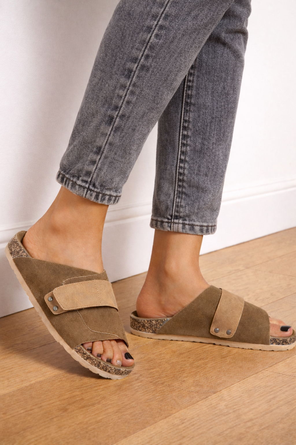 Sandales en suédine Lady Glory