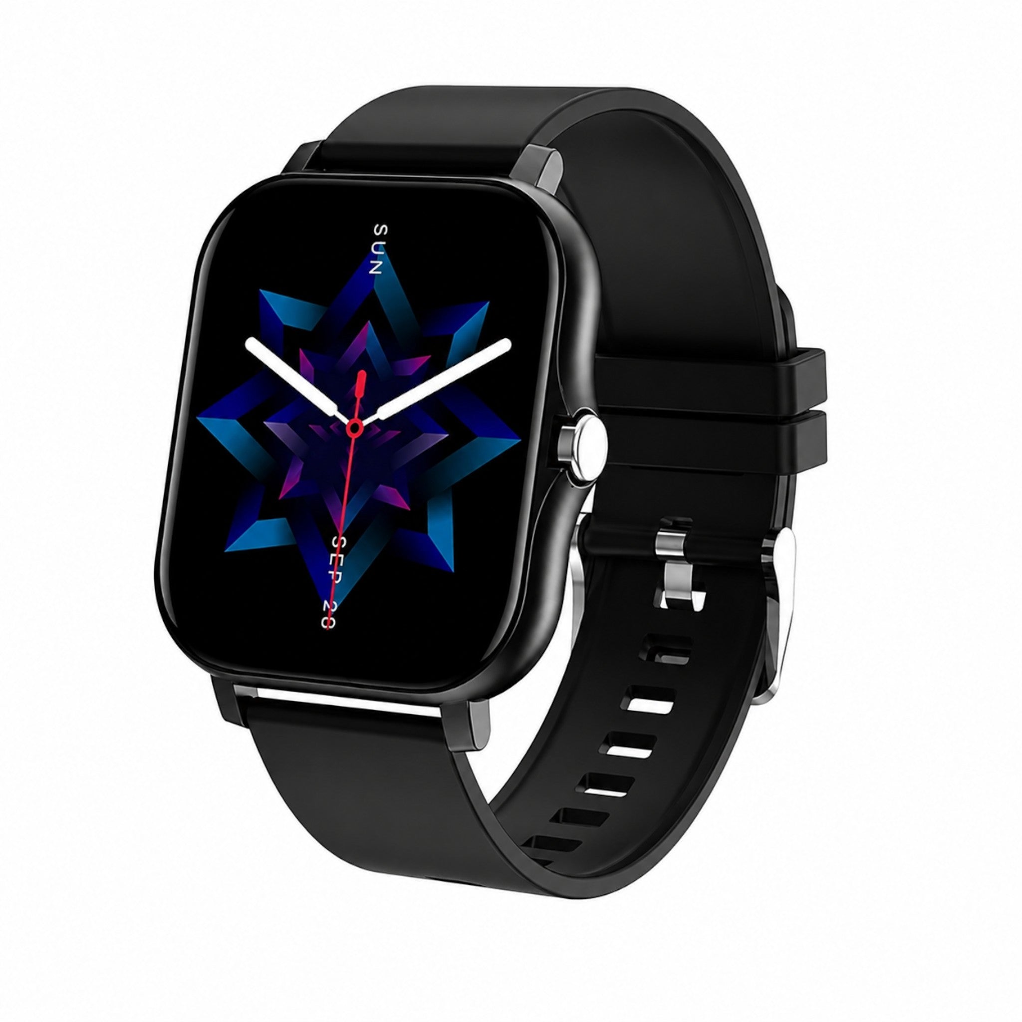 Montre connectée dorée