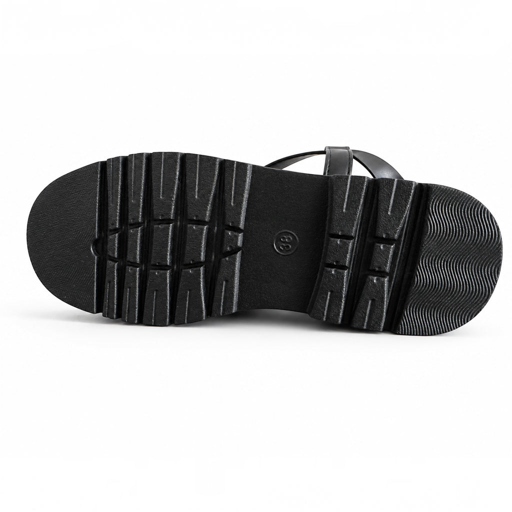 Sandales Femme à Brides Noires JOIA