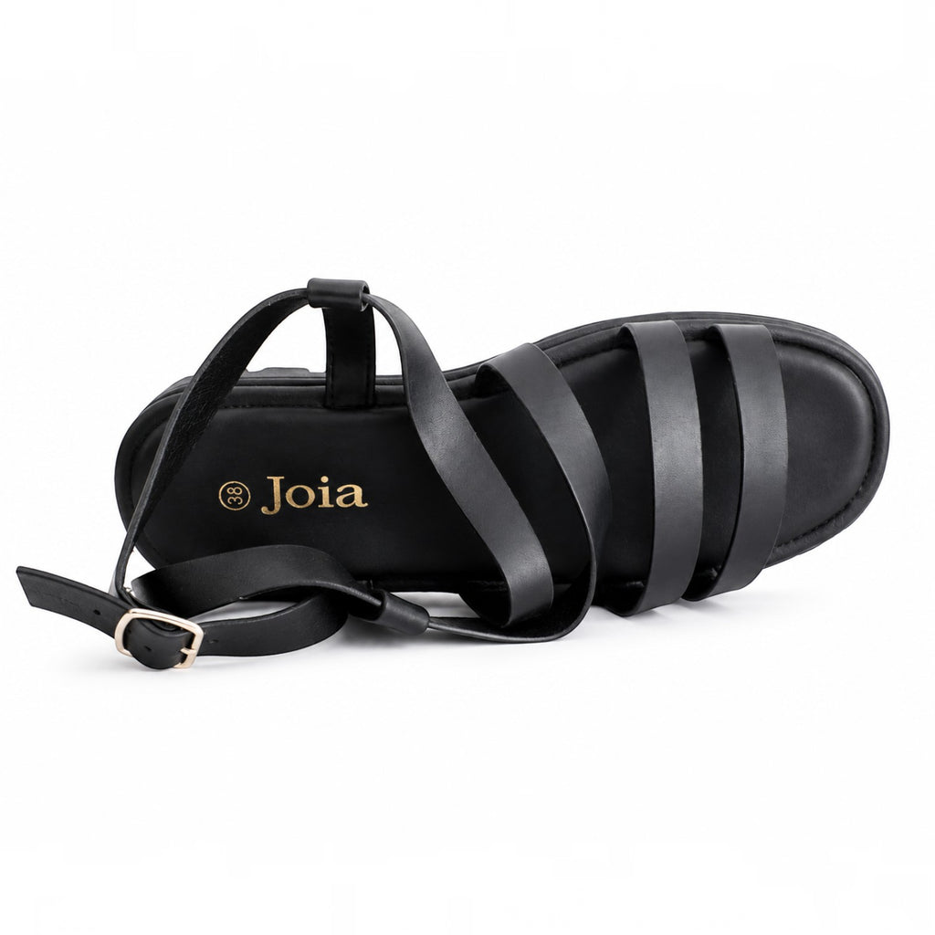 Sandales Femme à Brides Noires JOIA