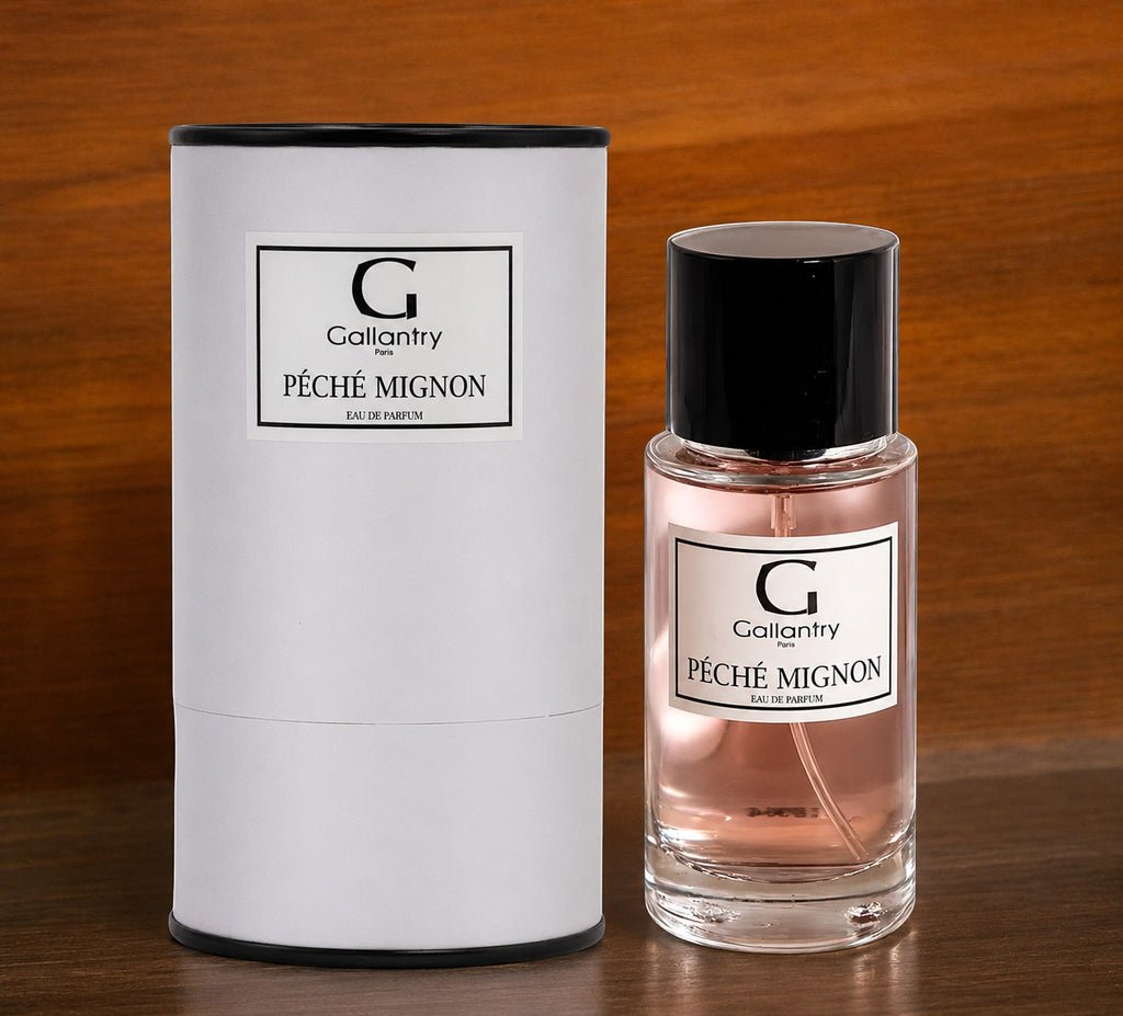 Parfum Péché Mignon GALLANTRY

"Péché Mignon" est une fragrance florale et gourmande alliant des notes fruitées et florales pour une expérience olfactive raffinée et captivante. Une création GALLANTRY.
