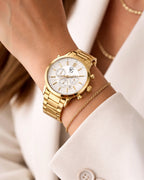 Montre Chronographe Hawai Or Blanc GG LUXE WATCH - Montre - GG LUXE WATCH