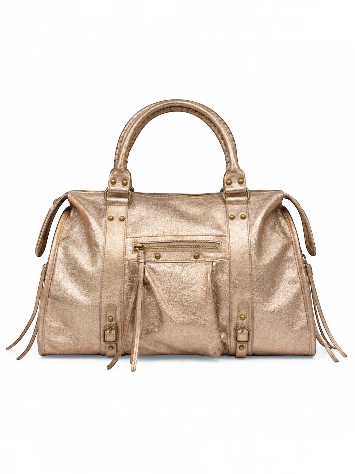 Sac cuir irisé CAPUCINE L LOUISA LEE
