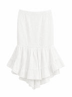 Combishort Bustier Uni Gaze de Coton LORIANE