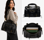 Sac à main cuir irisé Capucine Large LOUISA LEE