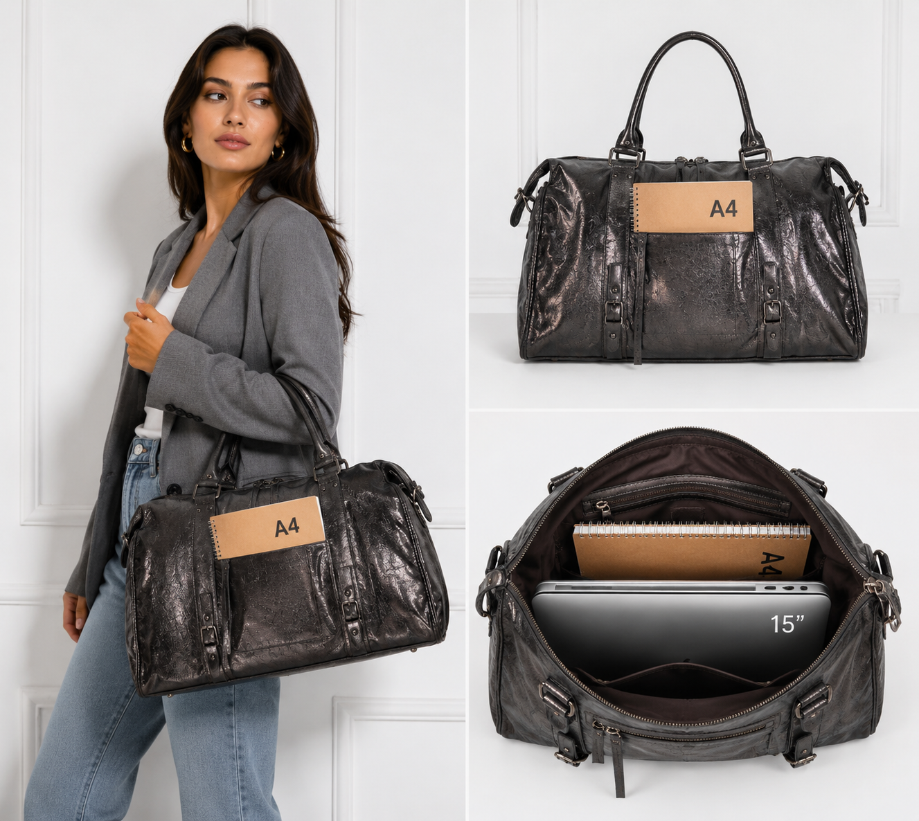 Sac XL format A4 Métallique Skyla GALLANTRY