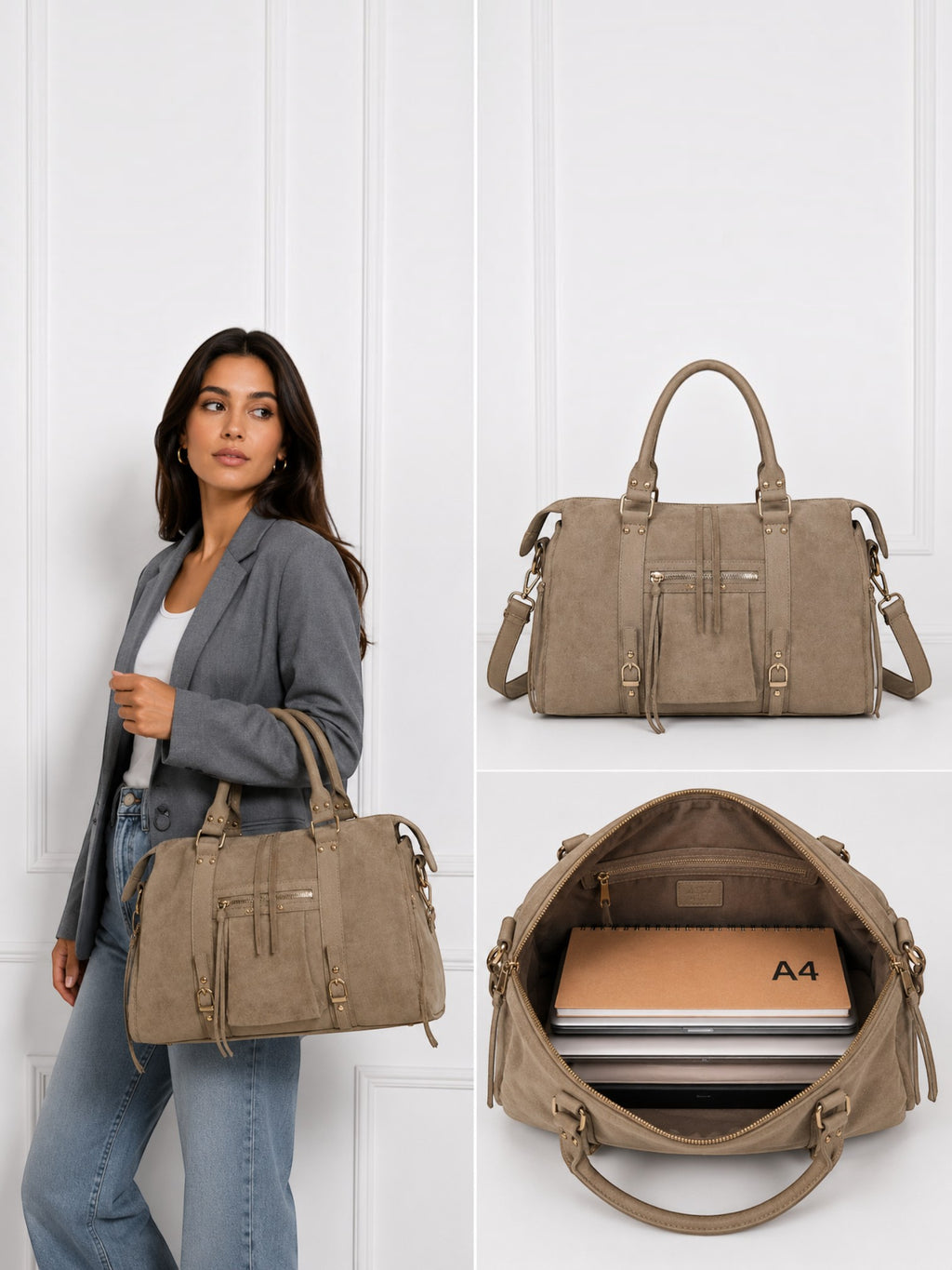 Sac Suédine format A4 GALLANTRY - Sacs - GALLANTRY