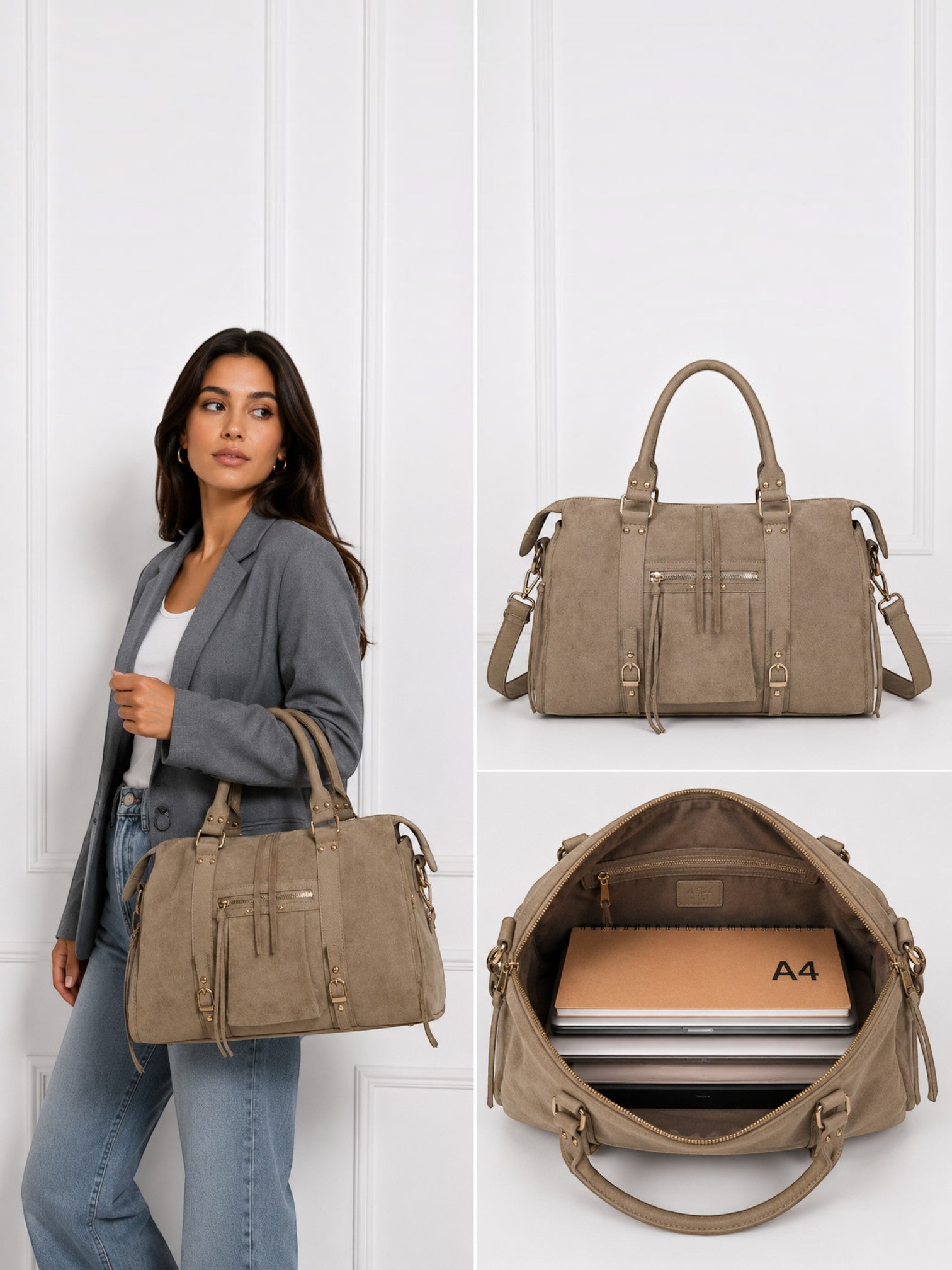 Sac Suédine format A4 GALLANTRY - Sacs - GALLANTRY