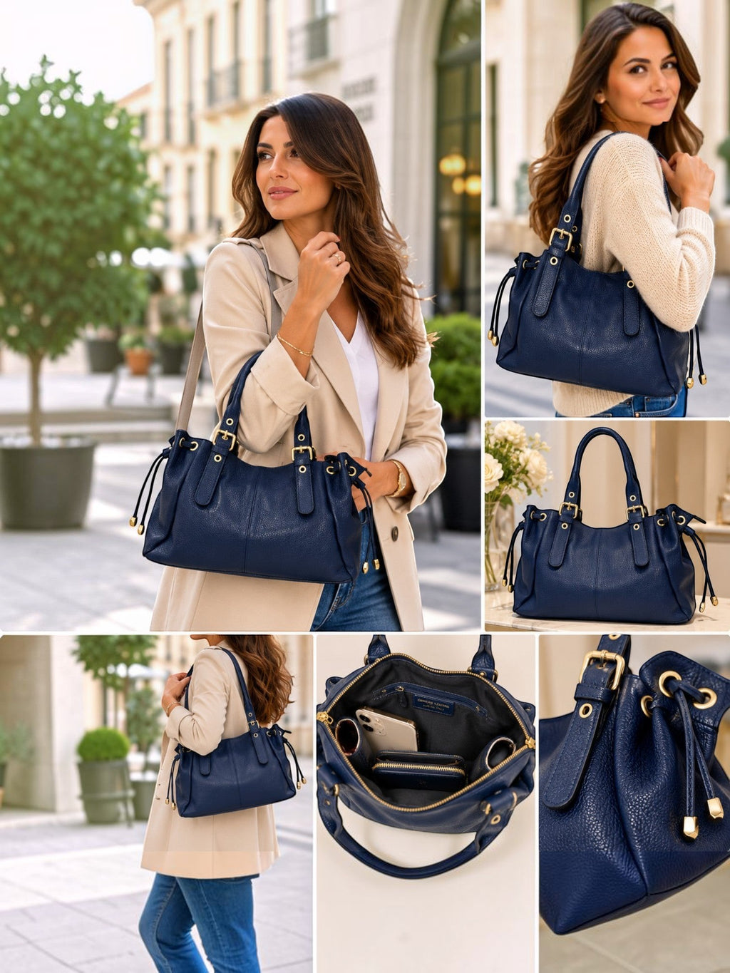 Sac à main cuir véritable