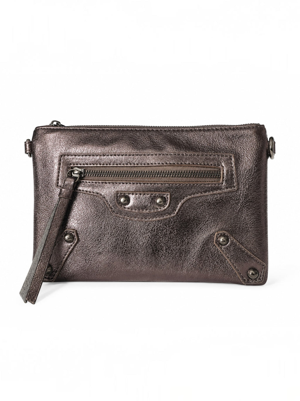 Sac Bandoulière Effet Cuir Finitions Dorées GALLANTRY